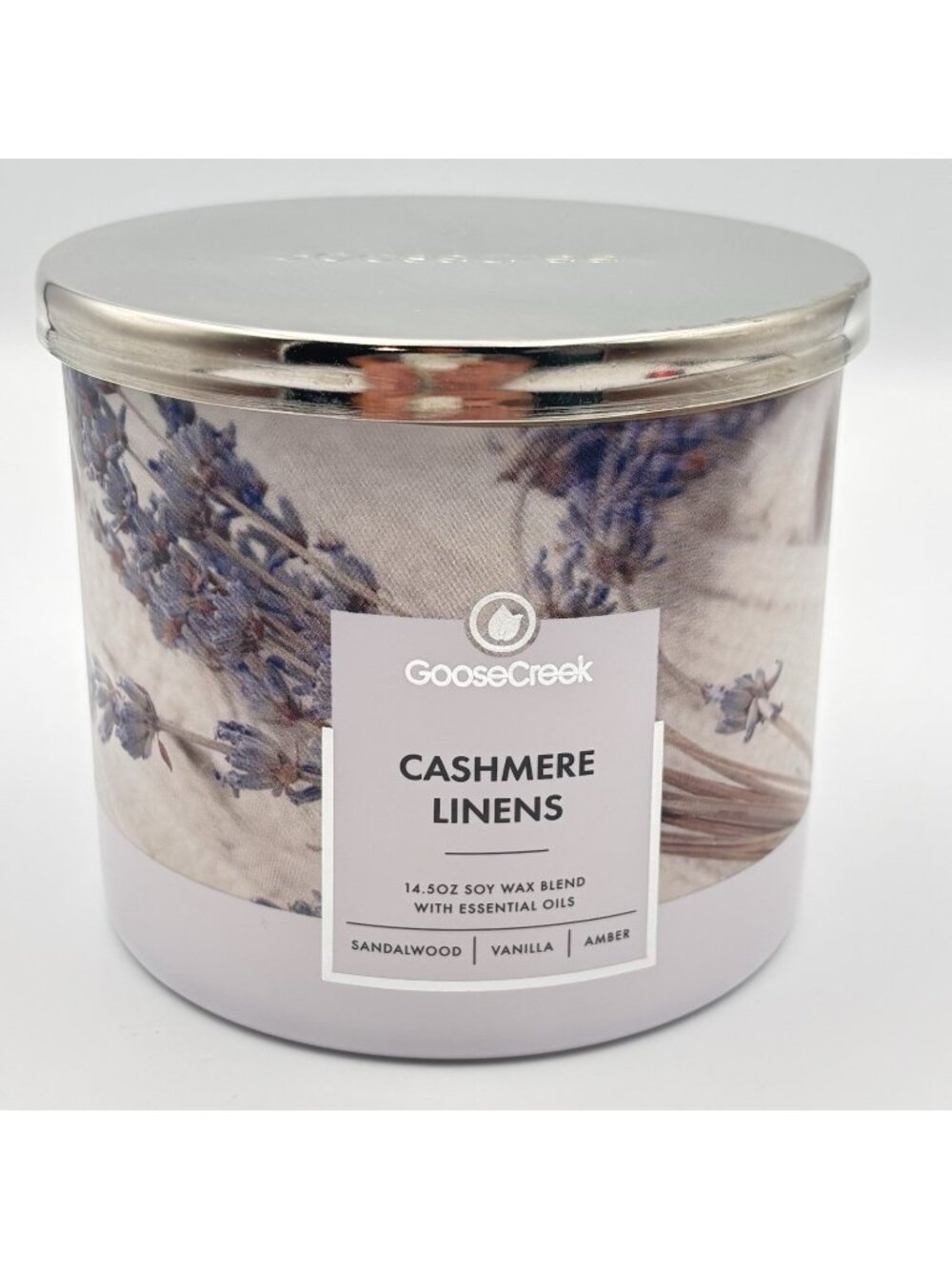 Goose Creek Wild Blueberry Cream 3 Wick Jar Jar Candle 14.5 oz Blue Gourmand